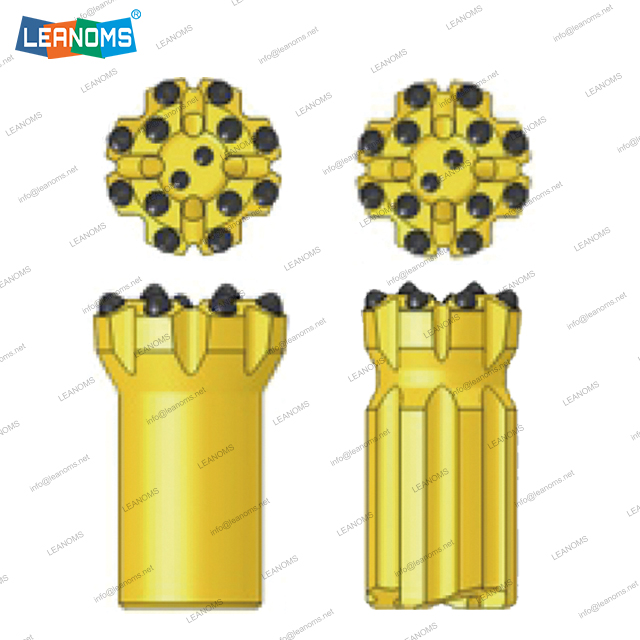 102-152mm Normal Or Retrac GT60 Thread Drilling Button Bits